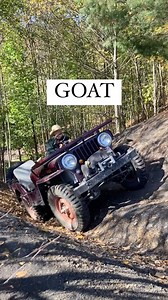 🐐 The legendary “WILLYS JEEP” getting it done since 1941! #jeep #hillclimb #offroad #cj3a #4x4 #offroad | Kaiser Willys Auto Supply