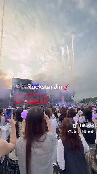 Jin's Magical Performance at BTS Concert