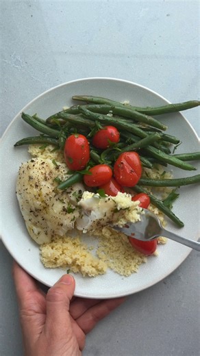 38K views · 240 reactions | Sheet Pan Cod - this 15-minute sheet pan...