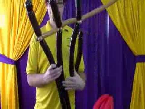 How to Make a Balloon Kilt and Bagpipes