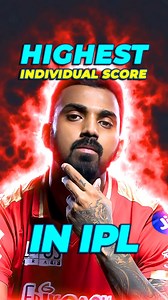 411K views · 10K reactions | Highest individual score in Indian Premiere League!! #ipl #ipl2024 #iplfever #cricketlife#cricketfans | SportsCafe | Facebook