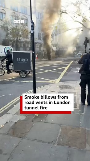 2.3M views · 7.2K reactions | A fire in a utility tunnel has caused...