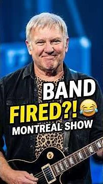 Title: Alex Lifeson “Fires” His Band After a False Start 😂 | Montreal Show 2