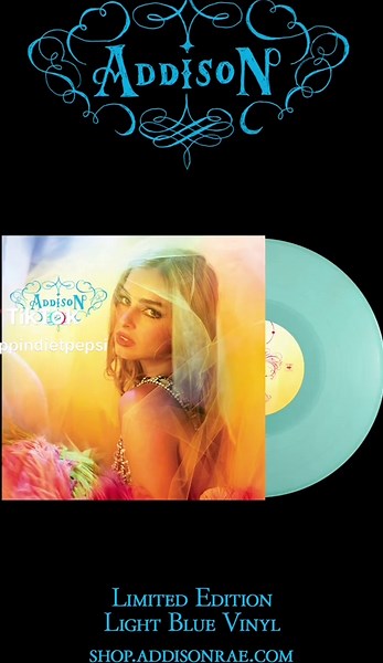 Addison Rae Limited Edition Vinyl Collection