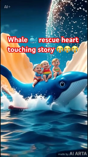 Toddlers Save a Giant Whale | Heartwarming Short Story”#shorts #youtubeshorts