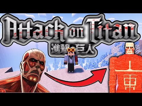All of the TITAN POWERS In Minecraft!!! - Attack On Titan Mod