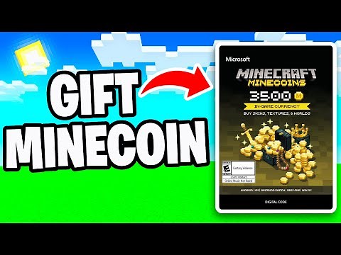 How To Gift Minecoins In Minecraft Bedrock! - Tutorial