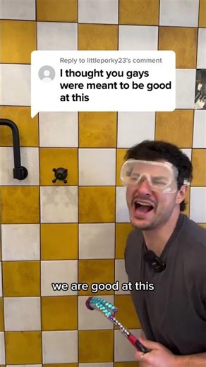 PART 4: Little Porky Vintage Tile Drama in Laundry! 🐽✨