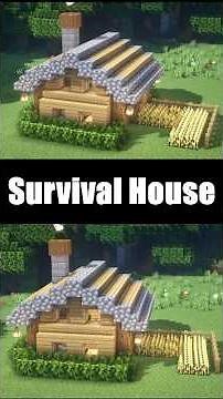 Minecraft Small Oak Survival House