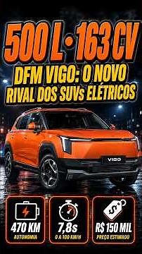 DFM Vigo is the new electric SUV from Dongfeng arriving in Brazil