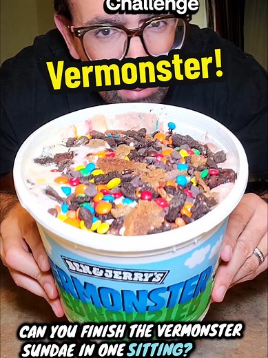 Vermonster Sundae Challenge at Ben & Jerry's