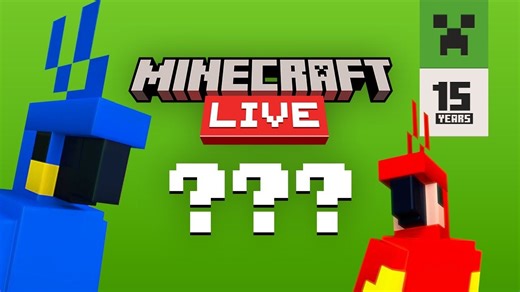 Minecraft月刊迷你版：Minecraft Live 即将来袭！