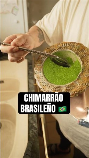 ¿Habías visto un mate tan verde? Preparando Chimarrão 🌿