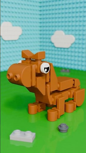 Mini LEGO Capybara Build 🐾