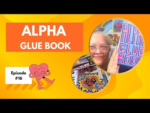 ALPHA Glue Book Play ✂️📚🤩 DOORBUSTING Fun!