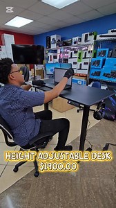 4.8K views | Hight Adjustable Desk Price: $1900.00 Available at any...