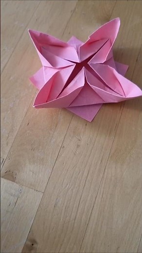 easy water lily origami paper flower #origami #waterlily #origamifolding #origamiforkids