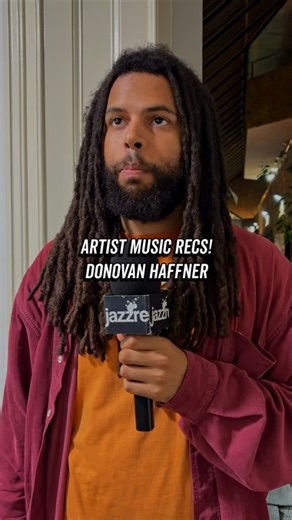 What do you recommend listening to? 🎧🔥 Donovan Haffner gives us albums and tunes that inspire them! 💿 #jazzrefreshed #jazz #donovanhaffner | Jazz re:freshed