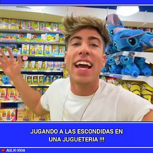 Jugando a las escondidas en una jugueteria !! | Alejo igoa TV