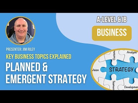 Planned & Emergent Strategy (Mintzberg) | A-Level, IB Business