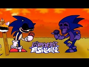 Friday Night Funkin' - Majin Sonic Sings Too-Slow (FNF MODS)