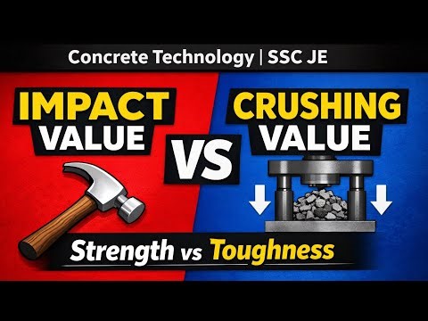 Impact Value vs Crushing Value | Aggregate Tests Explained | Concrete Technology