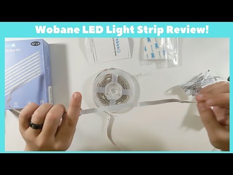 Wobane LED Light Strip Kit Review!