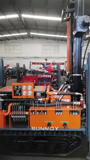 Foreuse de puits d'eau DTH de petite taille de 1,2 m de largeur SM200D | Sunmoy DTH drilling rig | Facebook