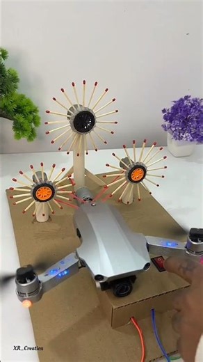 Amazing Matches Experiment with DC Motor 😱 | Easy Science Project DIY #shorts #dcmotor #experiment