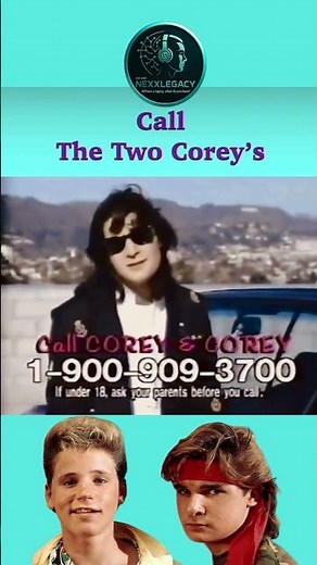 The Two Coreys ⭐ Corey Haim & Corey Feldman