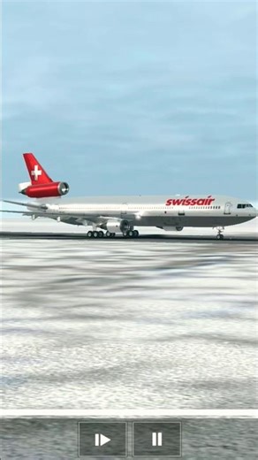 RFS MD11 SWISSAIR TAKE OFF. #rfs #realflightsimulator #flightsimulator #aviation #takeoff #viral