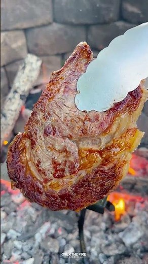 Steaks on a Rock Recipe *SEE NOTE IN DESCRIPTION* | Over The Fire Cooking by Derek Wolf