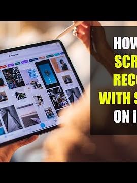 How to Screen Record on iPad with Sound (2022)