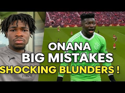 Andre Onana’s BIGGEST Mistakes Caught On Camera 😱