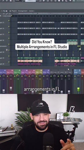 Larry Ohh | FL Studio Power User on Instagram: "Now ya know  This feature lets you experiment with different song structures, drops, and transitions without messing up your main project. ➡️ Perfect for trying alternate intros, different chorus placements, or even radio vs. extended versions all in one FLP. ➡️ Switch between versions instantly to see what feels best for your track. ➡️ A must-know workflow tip for speeding up your music production in FL Studio."