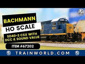 Bachmann HO Scale SD40-2 Diesel Locomotive