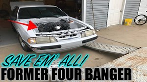 7.9K views · 108 reactions | Sure this 1987 foxbody Mustang started life as a 4cyl, but that is all about to change! | Foxcast Media | Facebook