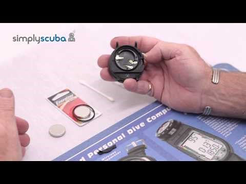 How to change the battery on the Oceanic Veo range of dive computers