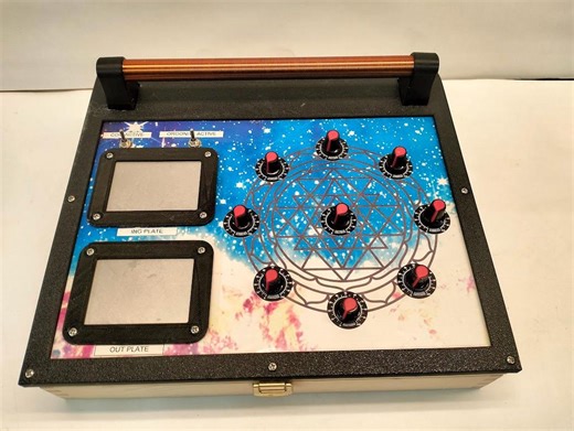 Radionics Machine 7-rate Passive Sacred Geometry Sri Yantra (sri Chakra)2 Copper Coil + Orgonite + 3 Lakhovsky Model LK Radionic Sri Yantra2 - Etsy UK
