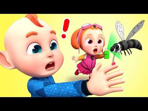 Keep the House Clean 🧹 No Mosquitoes! | Clean Up Song | Rosoo Nursery Rhymes & Kids Songs