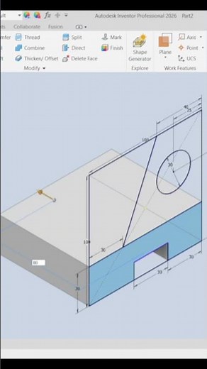 Tutorial Autodesk Inventor 3D Drawing