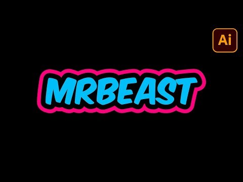 TUTORIAL — How to Create TEXT OUTLINE in ILLUSTRATOR