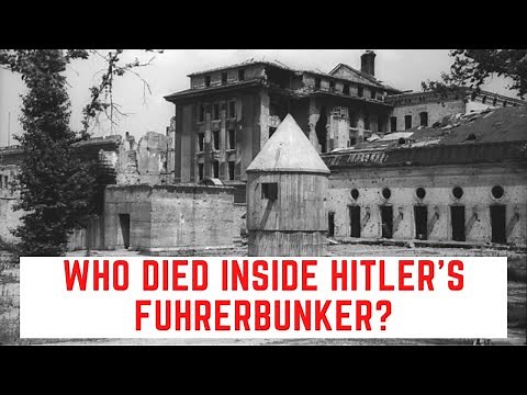 Who Died Inside Hitler's Fuhrerbunker?