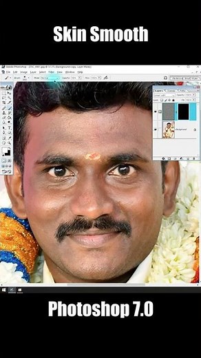Skin Smooth Tips Photoshop 7.0 Tamil