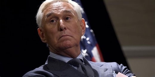 Clips of Roger Stone documentary show him trying to make a quick escape from DC after the insurrection