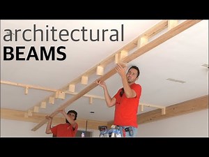 BEAUTIFUL interior Beams - Step by step