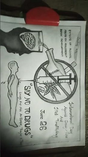 international day against drug abuse poster
