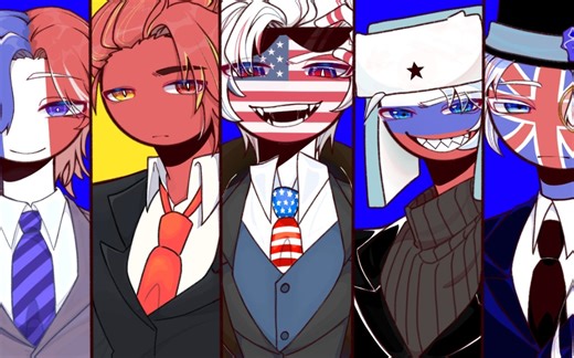 【countryhumans/五常】THE WELLERMAN