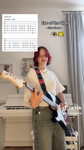 Mastering 'Eye of the Tiger' on Electric Guitar
