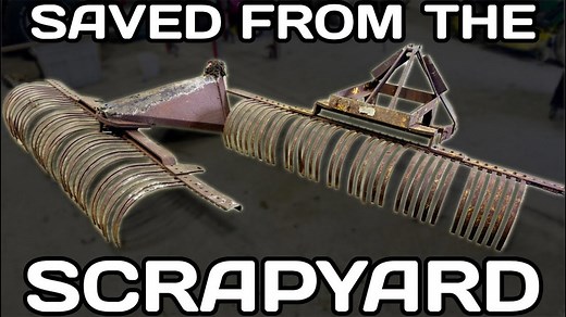 Restoring a York Landscape Rake Saved from Scrap